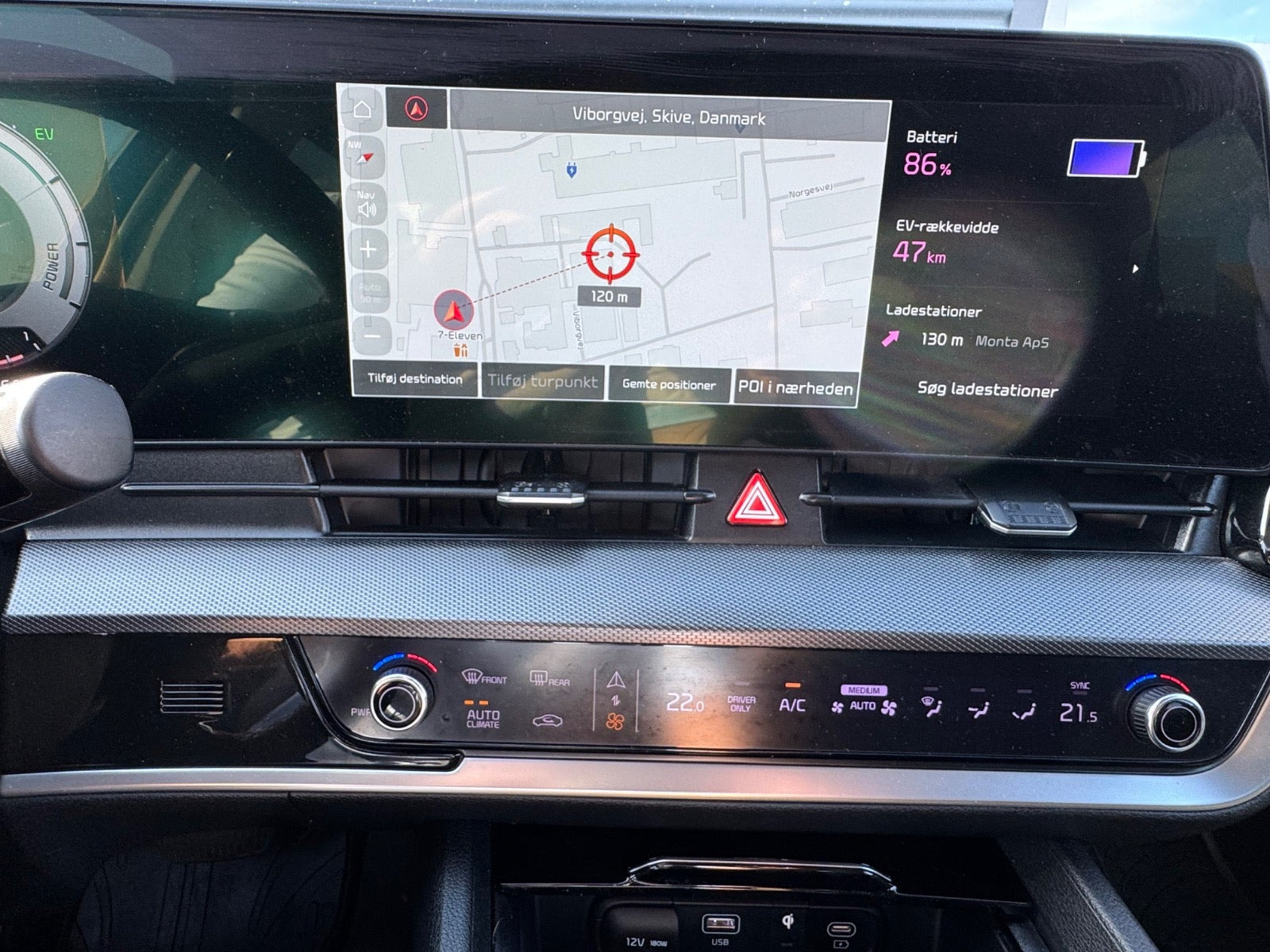 Grå Kia Sportage fra 2022