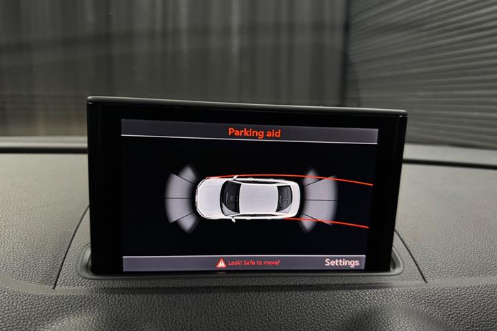 Sort Audi A3 fra 2013