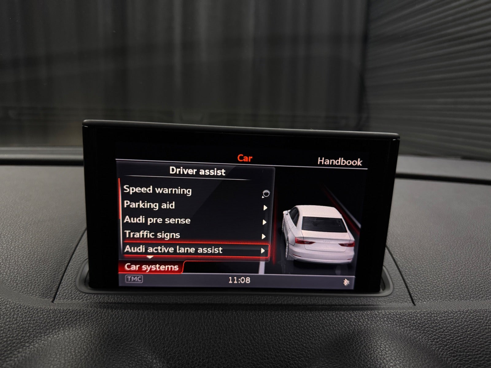 Sort Audi A3 fra 2013