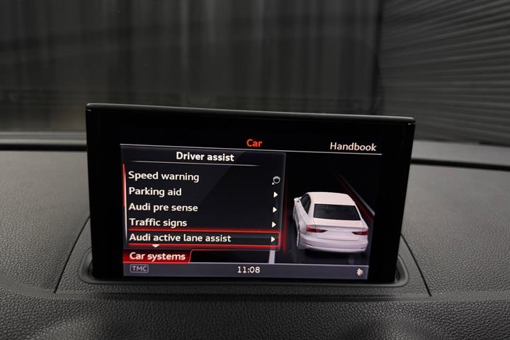 Sort Audi A3 fra 2013