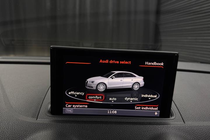 Sort Audi A3 fra 2013