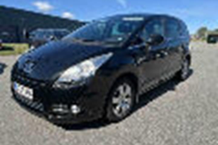 Sort Peugeot 5008 fra 2011