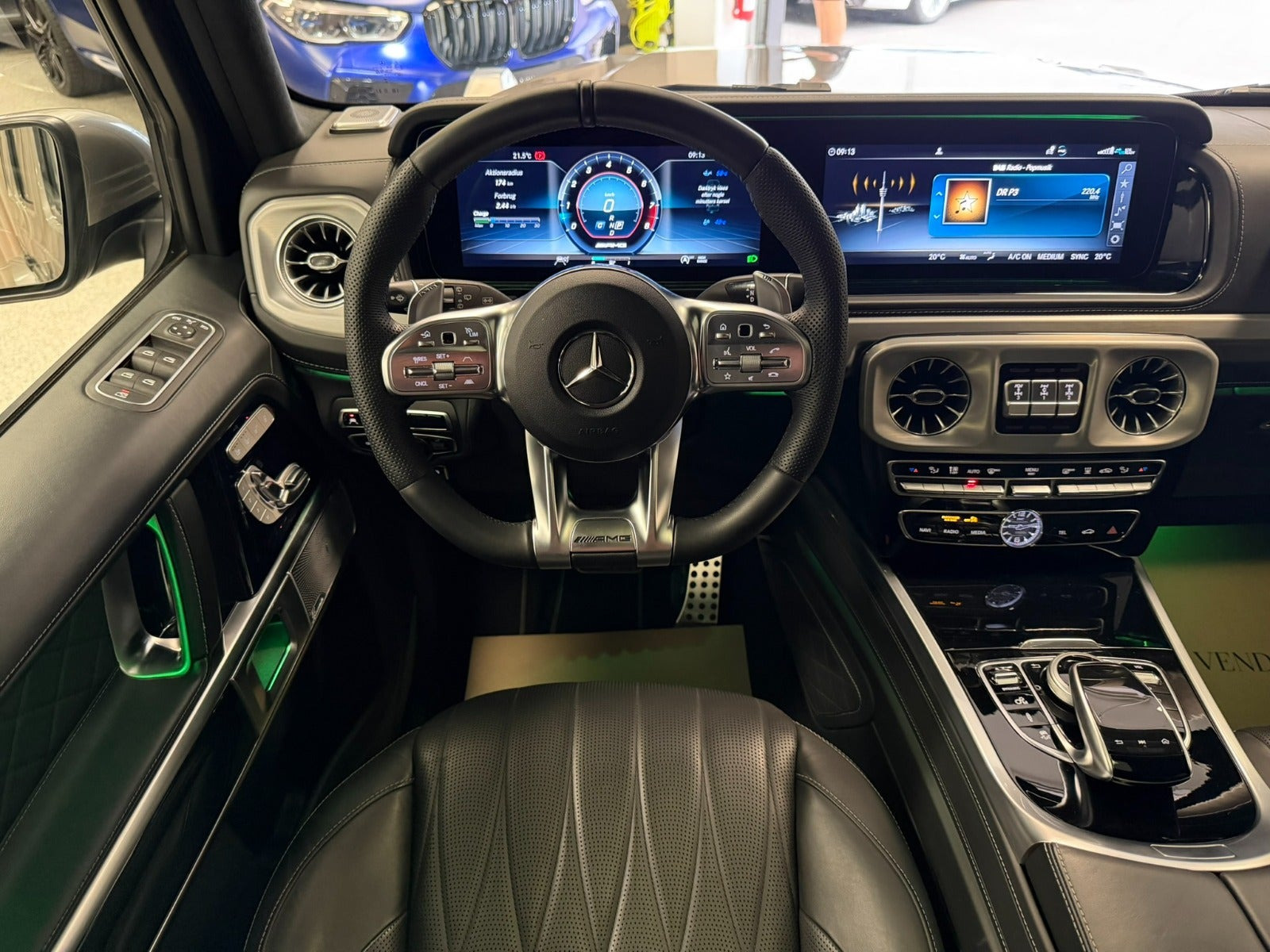 Grå Mercedes G63 fra 2020