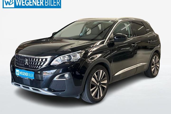 Sort Peugeot 3008 fra 2019