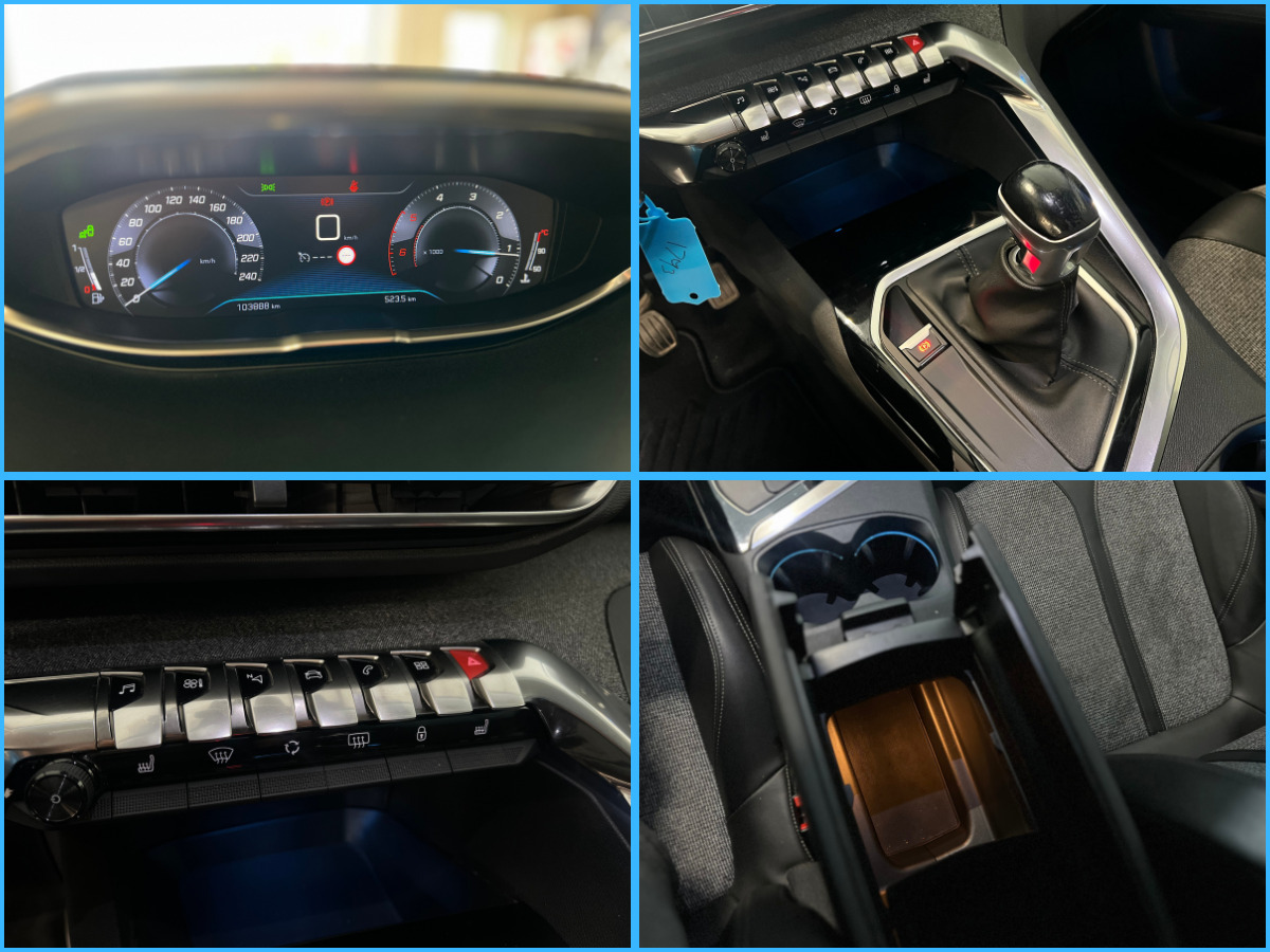 Sort Peugeot 3008 fra 2019
