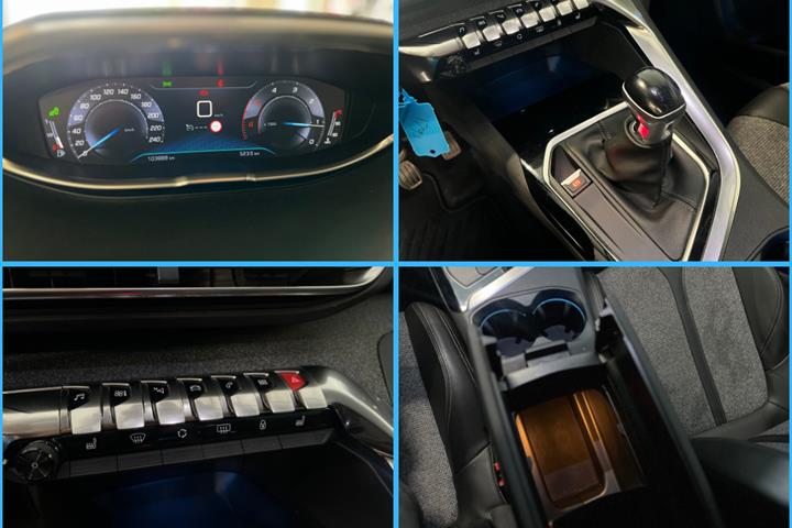 Sort Peugeot 3008 fra 2019