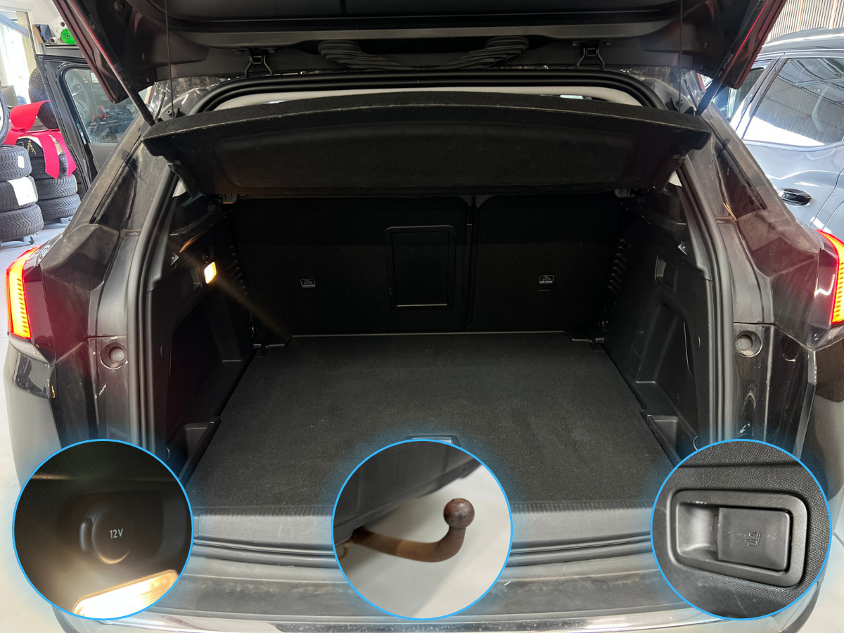 Sort Peugeot 3008 fra 2019