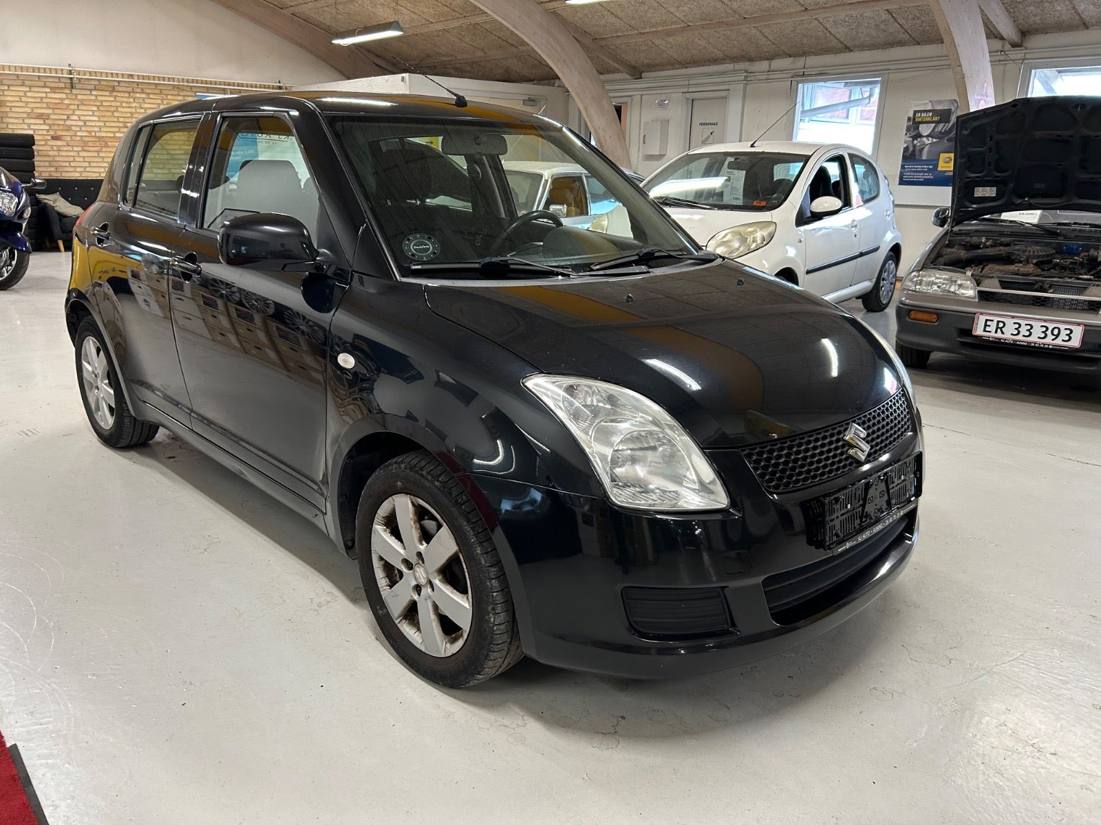 Sort Suzuki Swift fra 2008