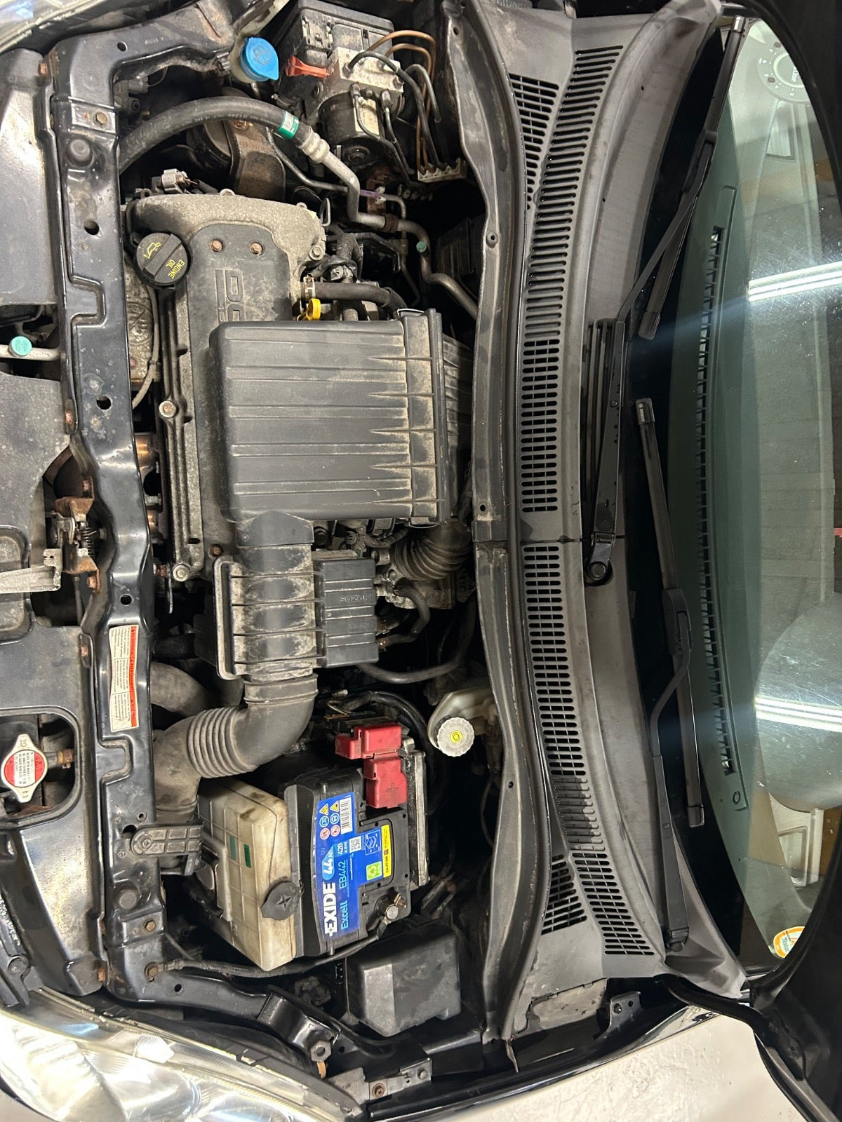 Sort Suzuki Swift fra 2008
