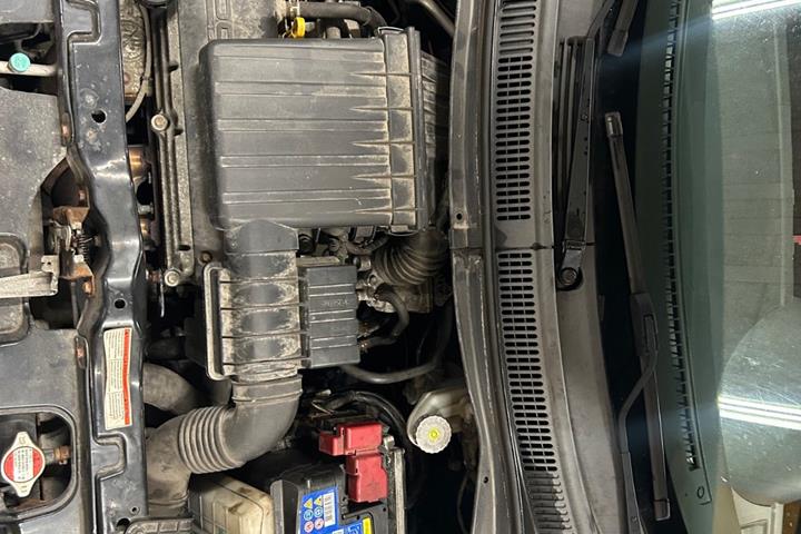 Sort Suzuki Swift fra 2008
