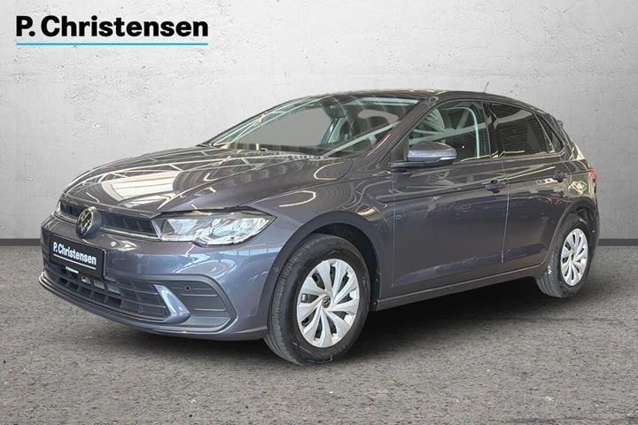 Grå VW Polo fra 2023