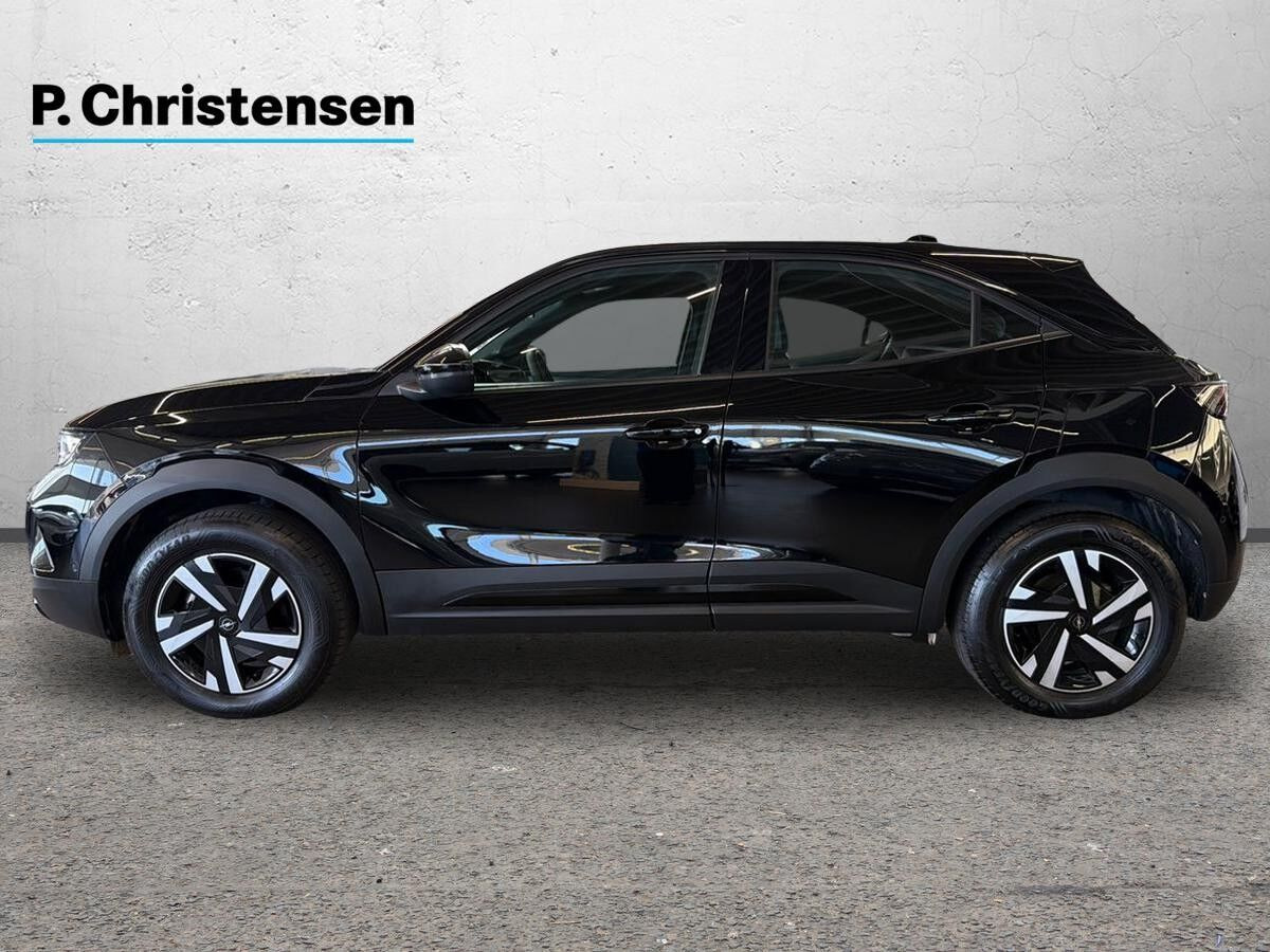 Sort Opel Mokka-e fra 2025