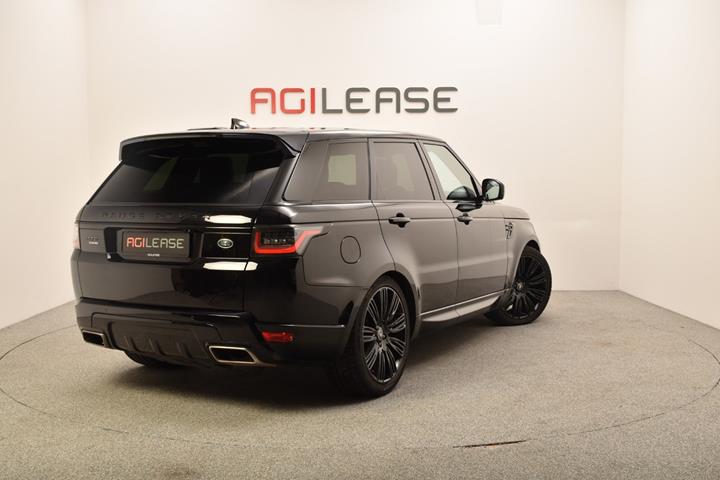 Sort Land Rover Range Rover sport fra 2018