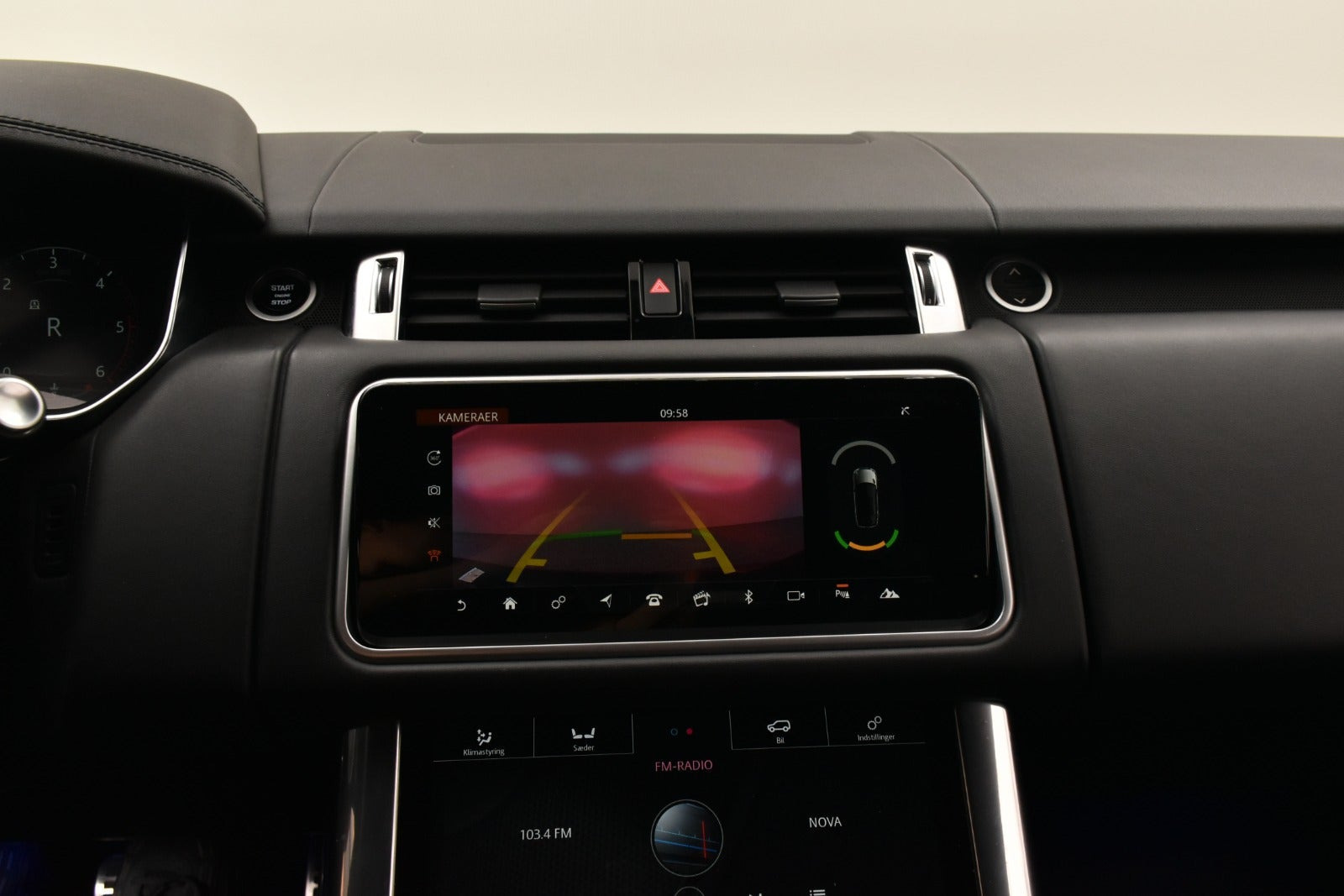 Sort Land Rover Range Rover sport fra 2018