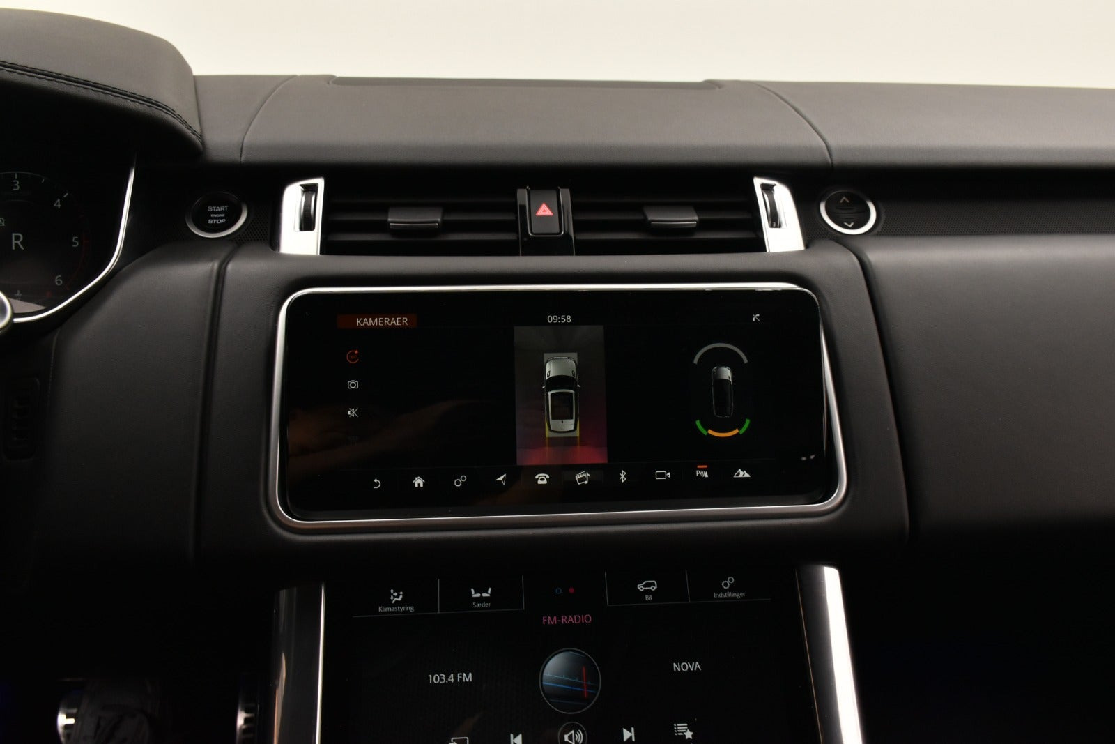 Sort Land Rover Range Rover sport fra 2018