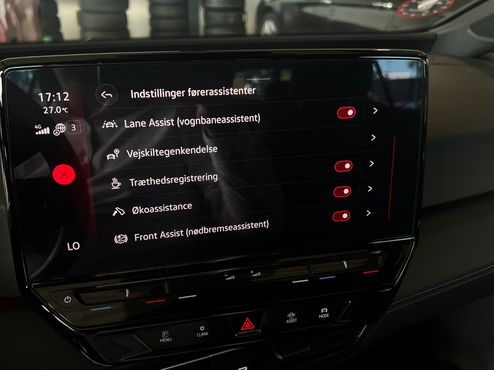 Grå VW ID.3 fra 2023