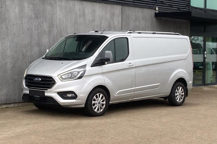 Sølv Ford Transit Custom fra 2019