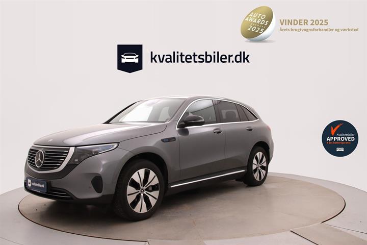 Grå Mercedes EQC 400 fra 2023