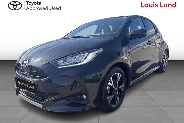 Sort Toyota Yaris fra 2025