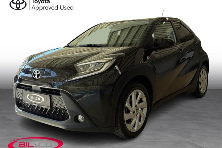 Sort Toyota Aygo X fra 2023