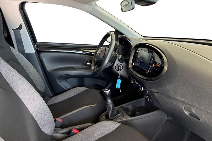 Sort Toyota Aygo X fra 2023