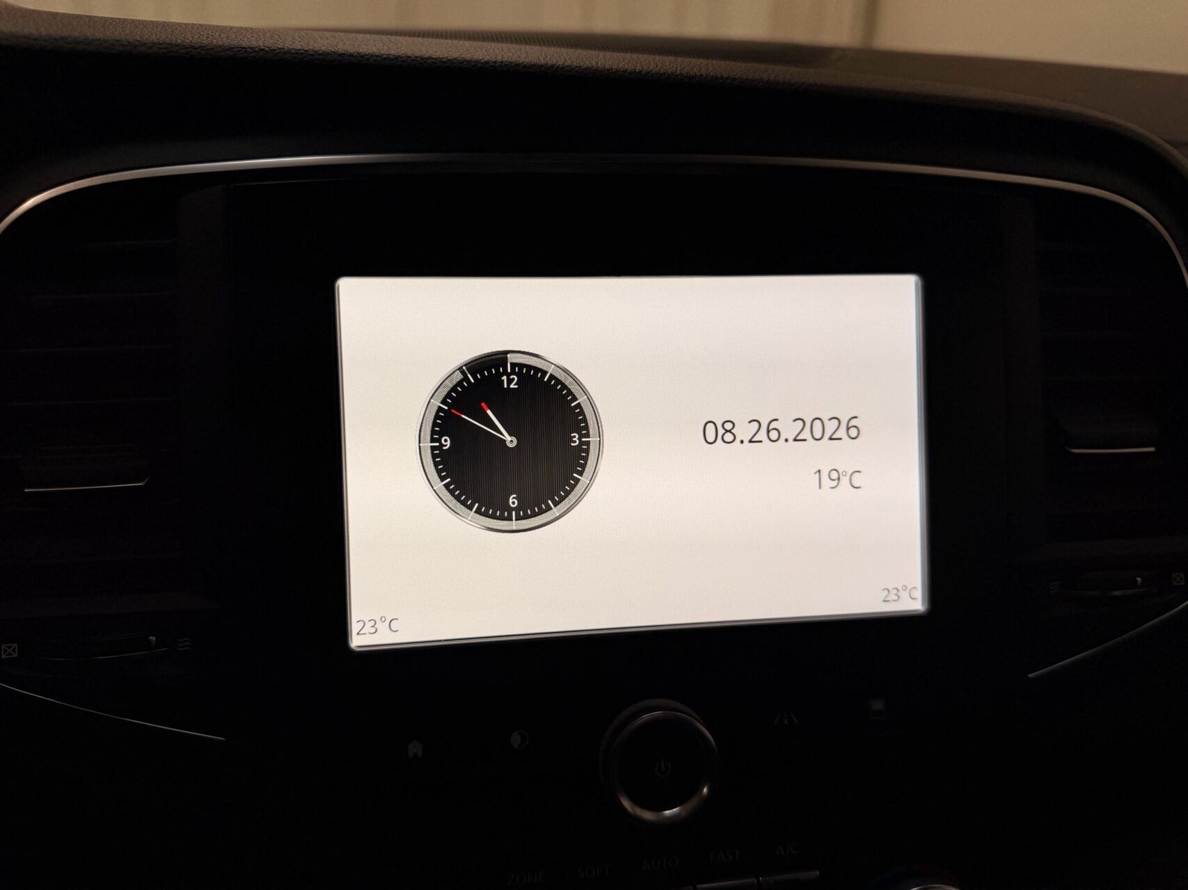 Sort Renault Mégane fra 2019