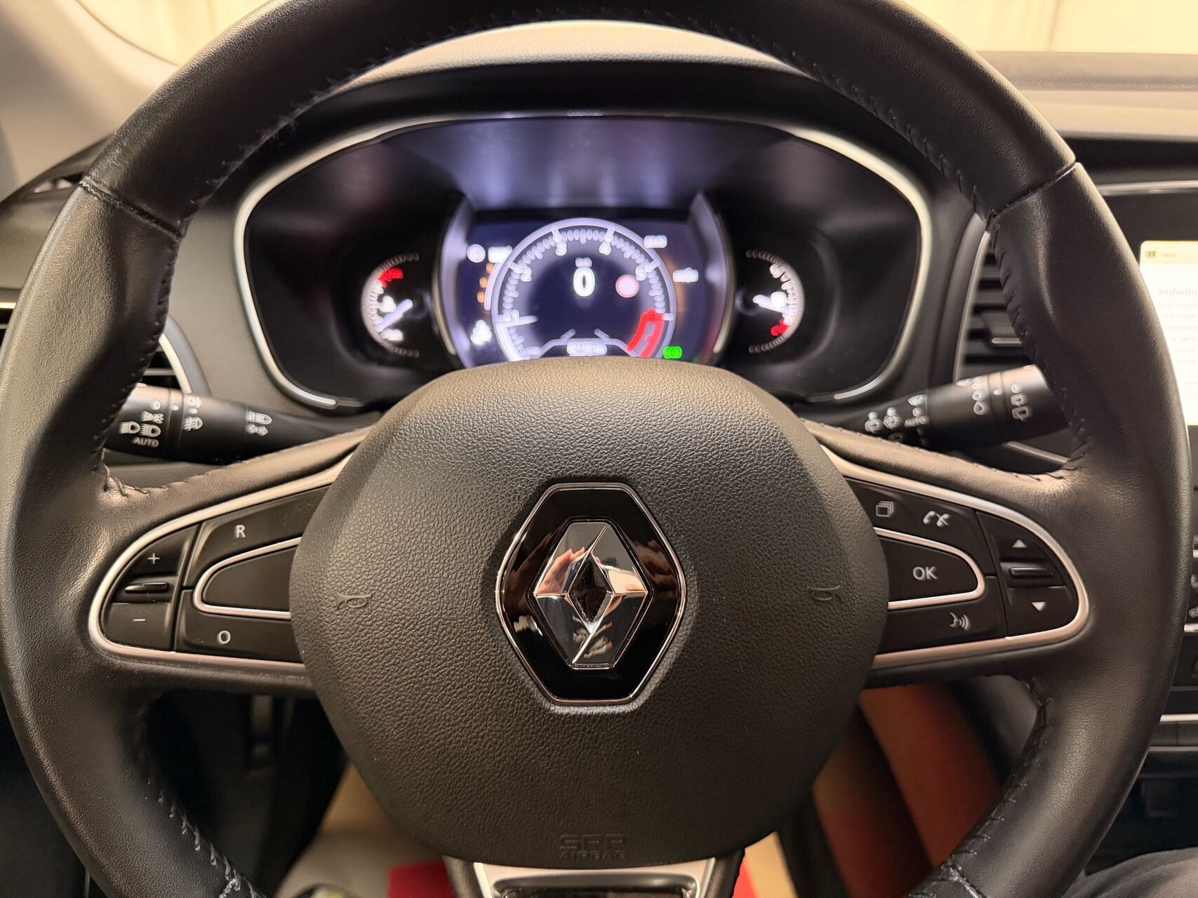 Sort Renault Mégane fra 2019