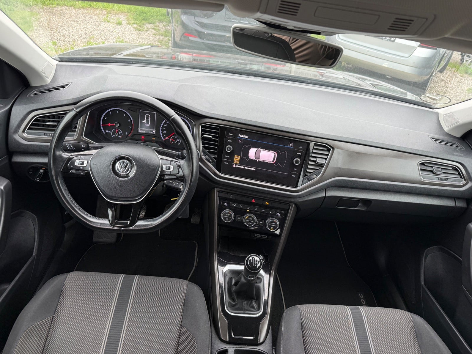 Brun VW T-Roc fra 2020