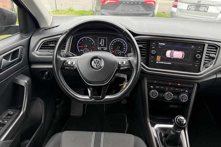 Brun VW T-Roc fra 2020
