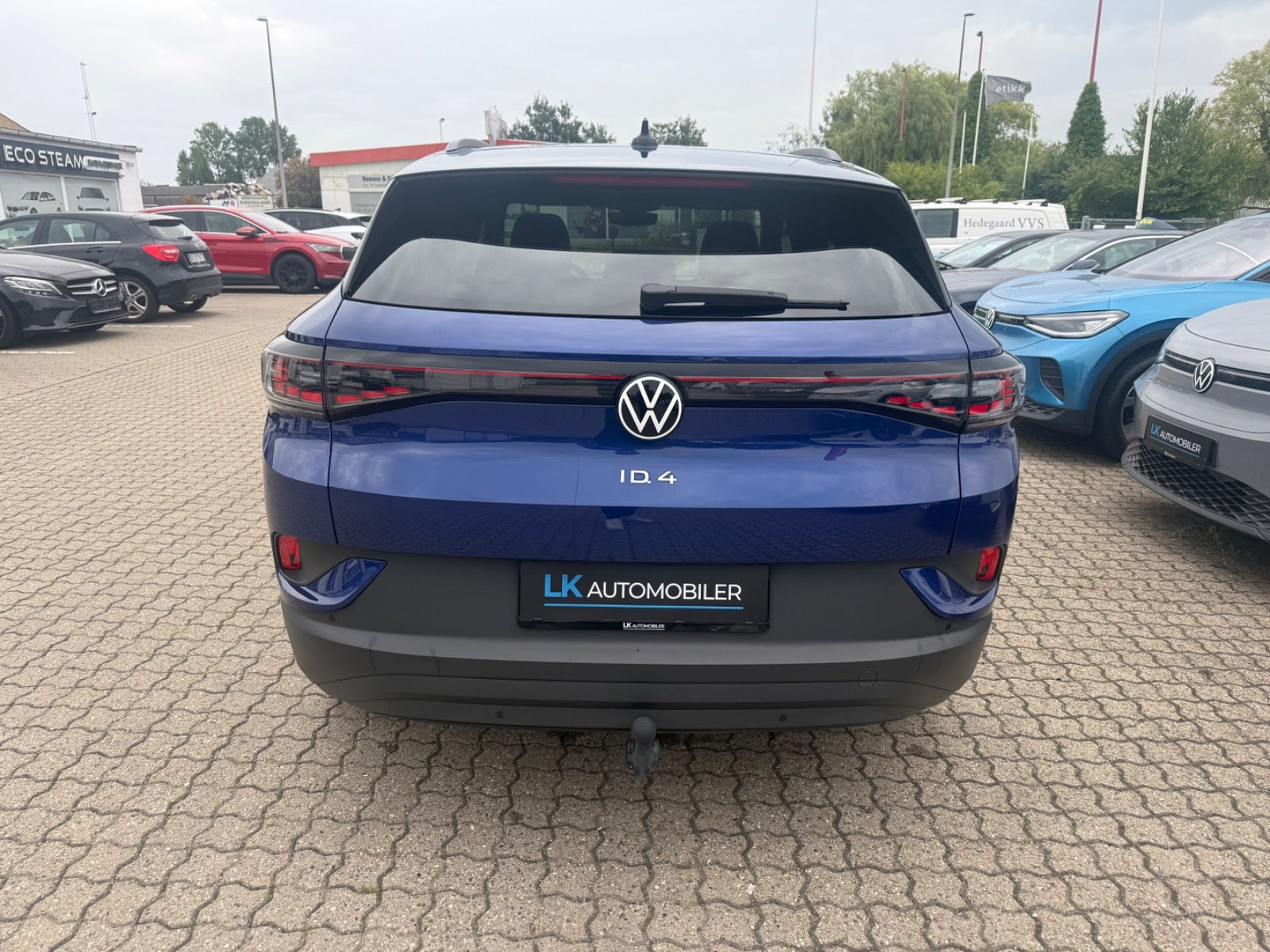 Blå VW ID.4 fra 2022