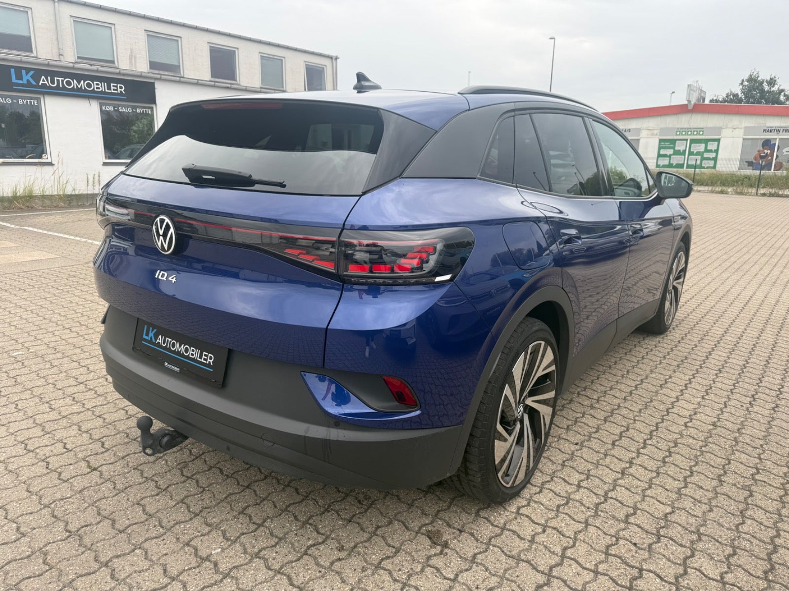 Blå VW ID.4 fra 2022