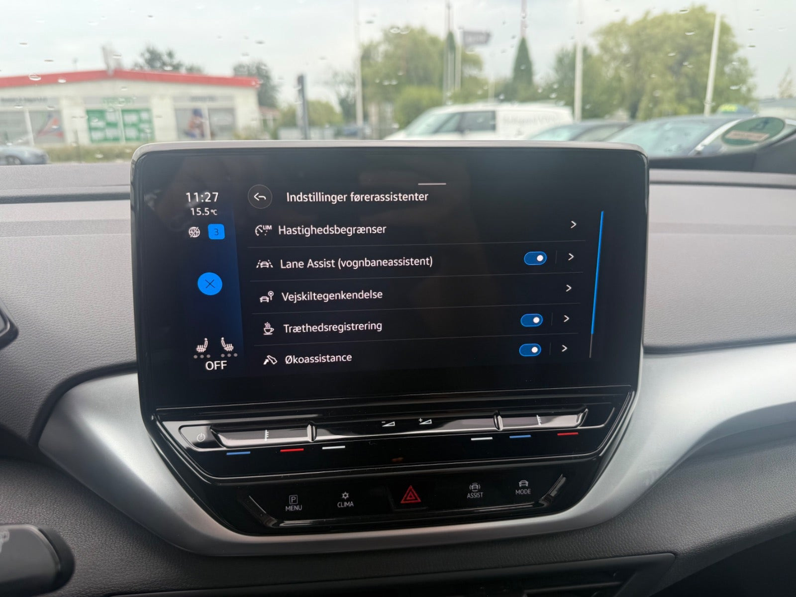 Blå VW ID.4 fra 2022