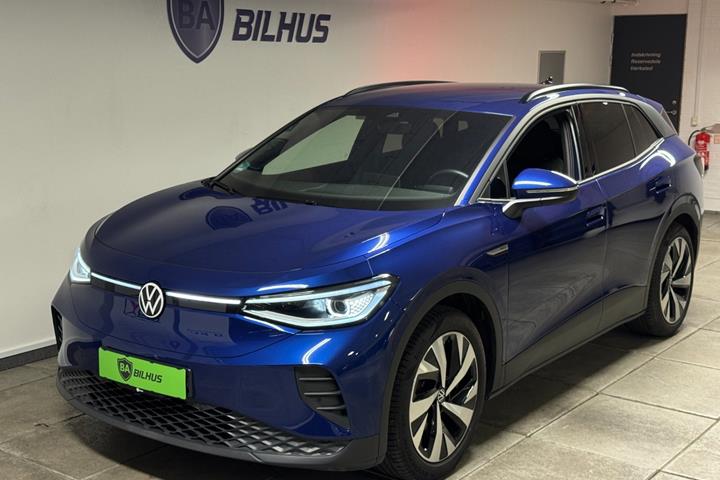 Blå VW ID.4 fra 2023