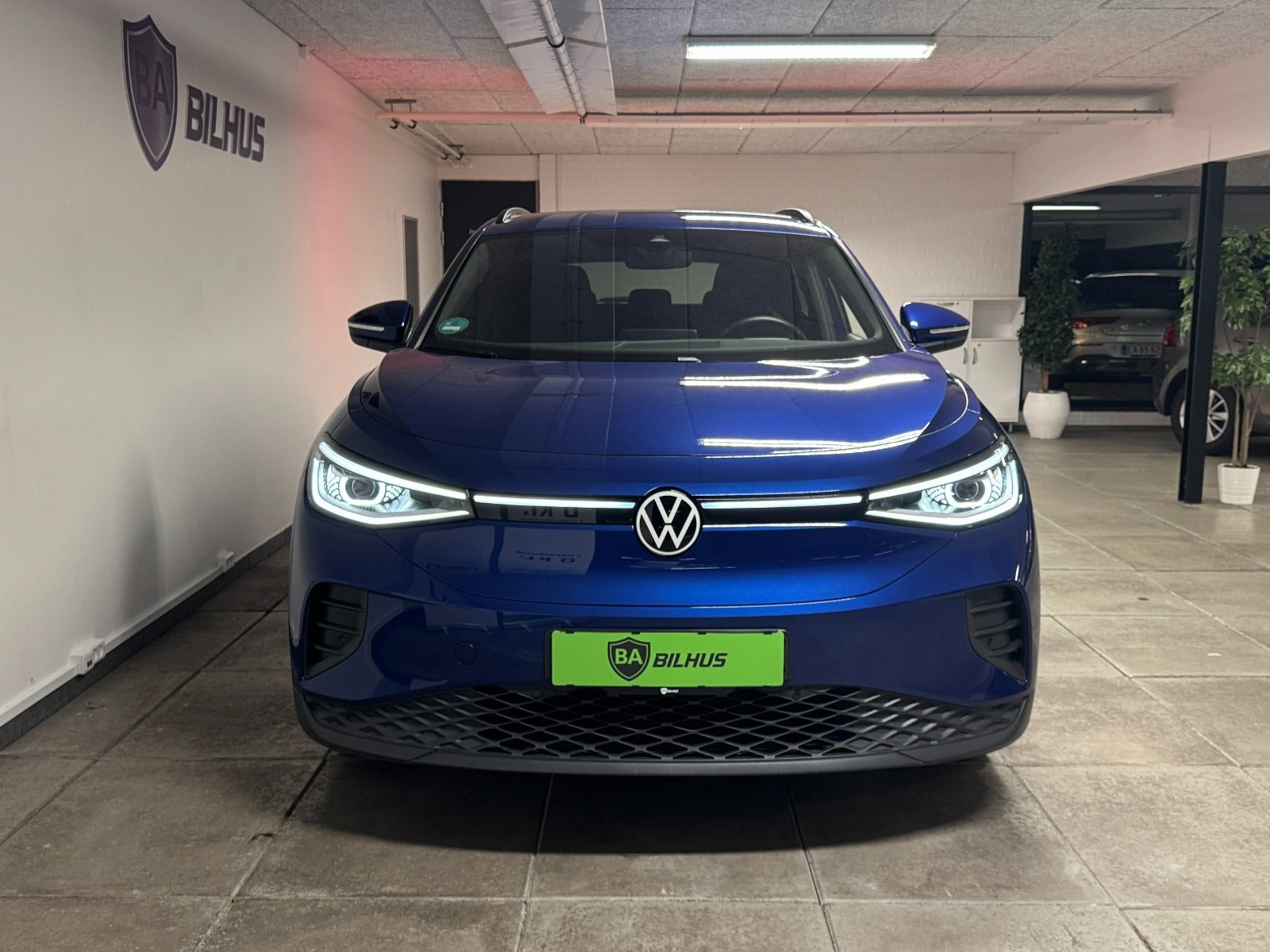 Blå VW ID.4 fra 2023