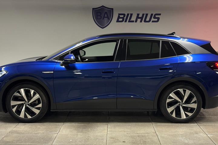 Blå VW ID.4 fra 2023
