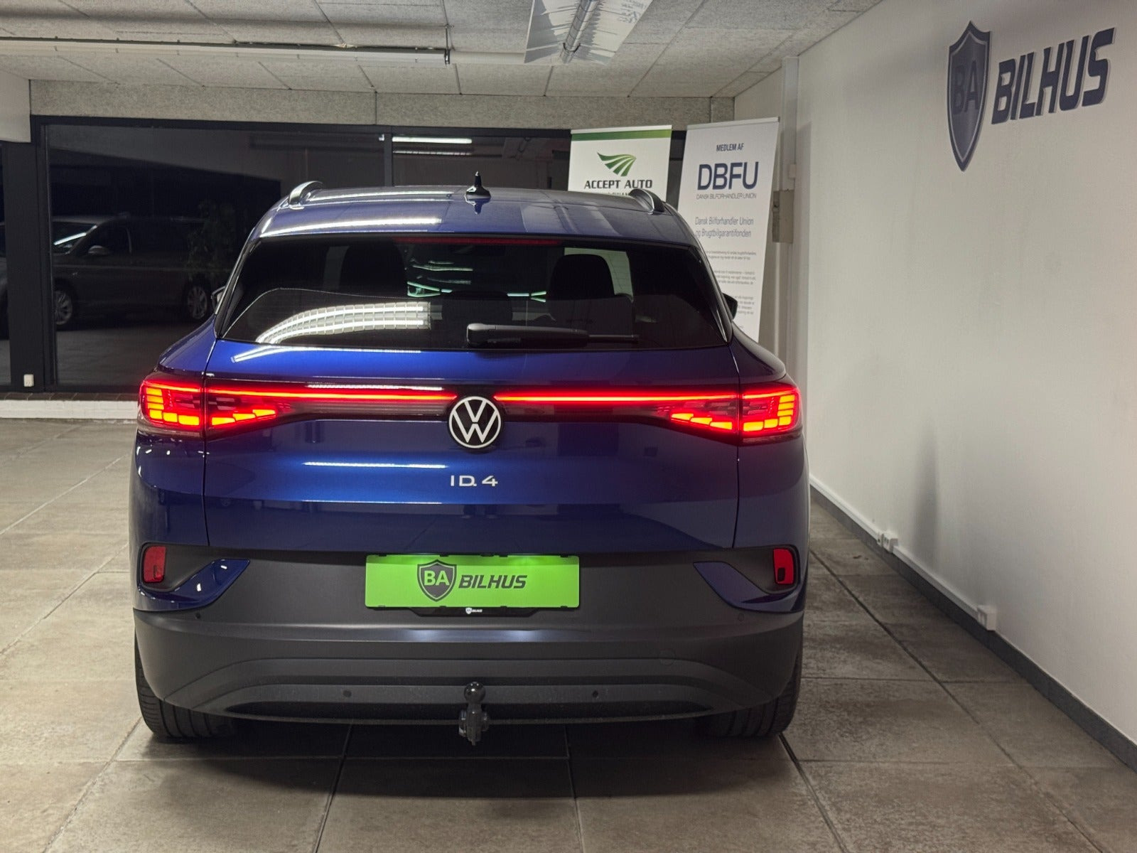 Blå VW ID.4 fra 2023