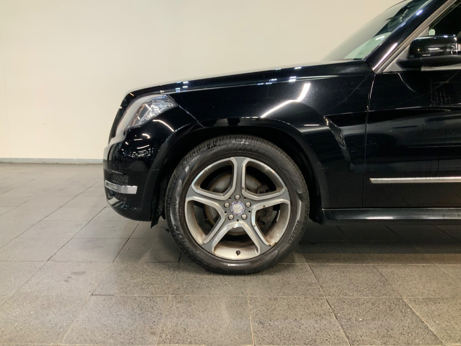 Sort Mercedes GLK220 fra 2014