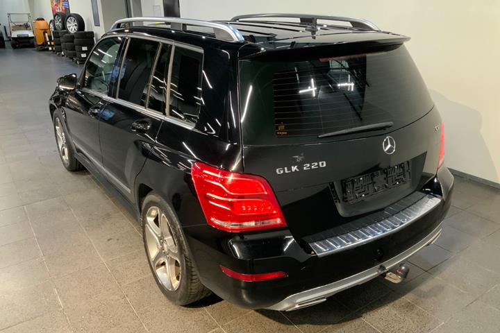 Sort Mercedes GLK220 fra 2014