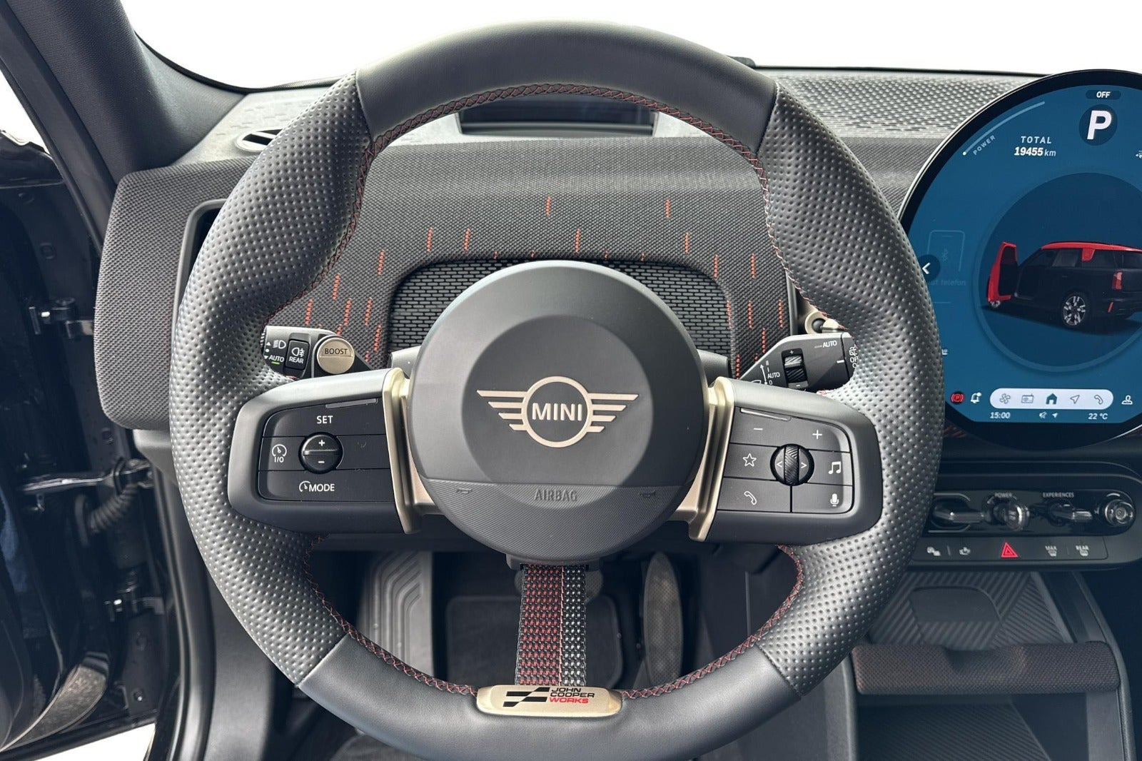 Sort Mini Countryman SE fra 2024