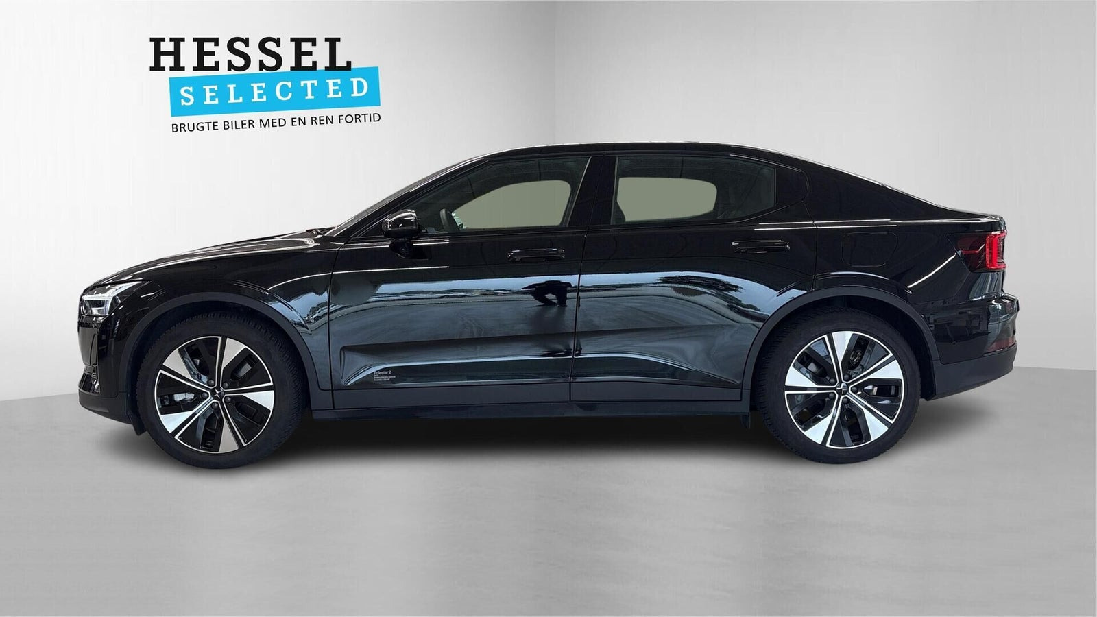 Sort Polestar 2 fra 2024