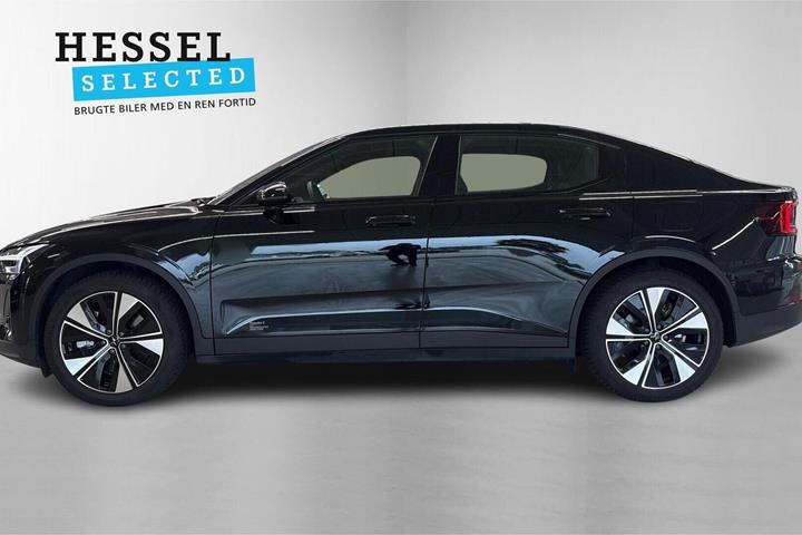 Sort Polestar 2 fra 2024