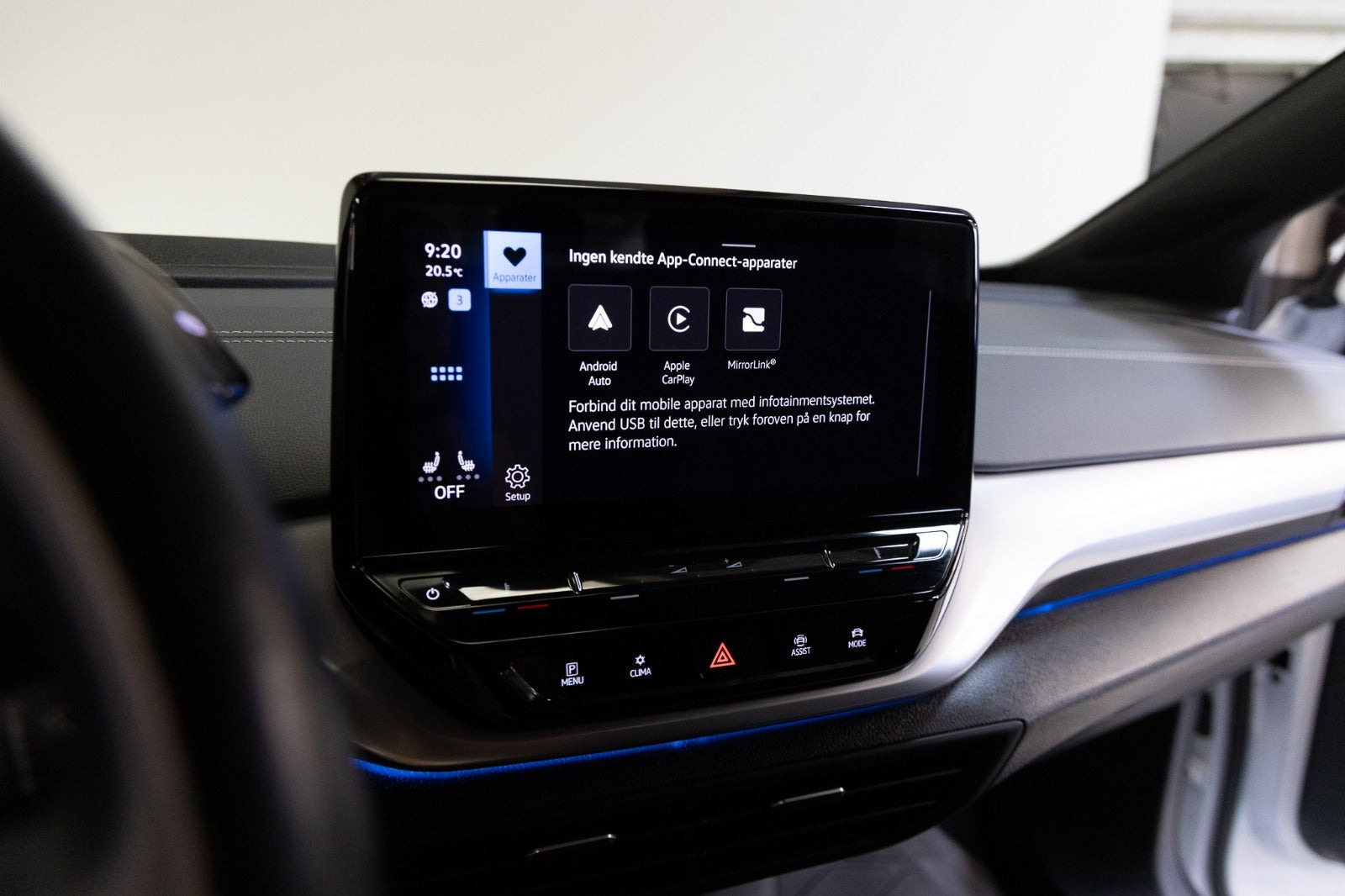 Hvid VW ID.4 fra 2023
