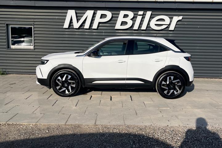 Hvid Opel Mokka-e fra 2024