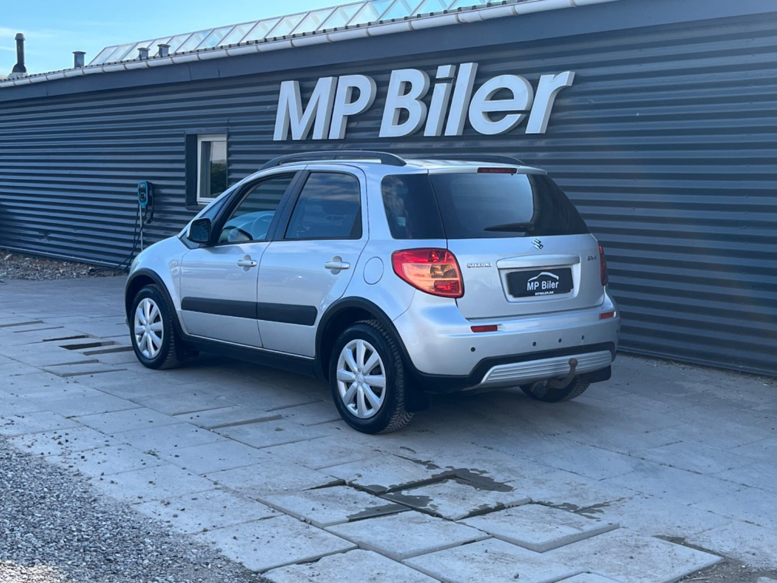 Sølv Suzuki SX4 fra 2008