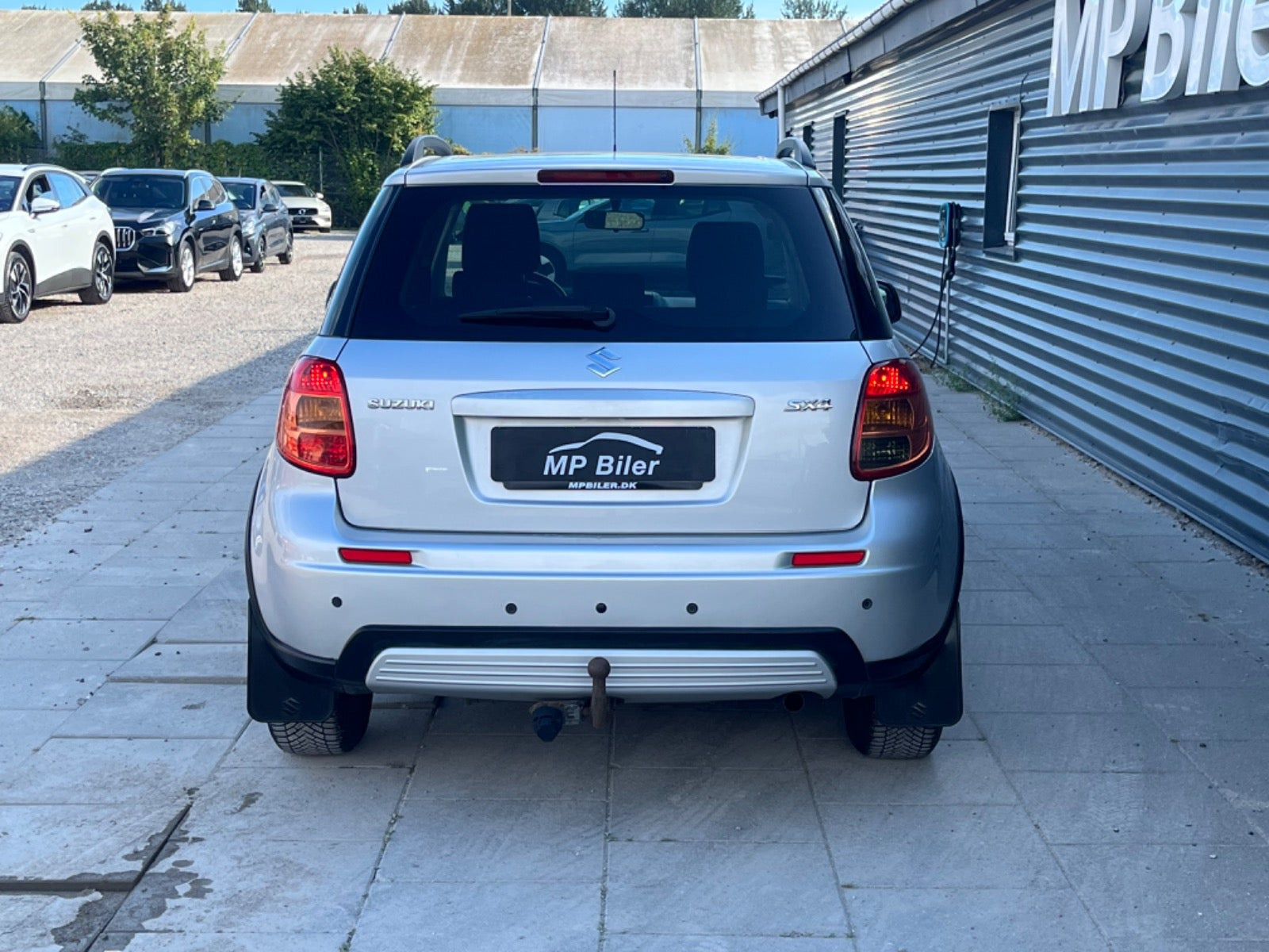Sølv Suzuki SX4 fra 2008