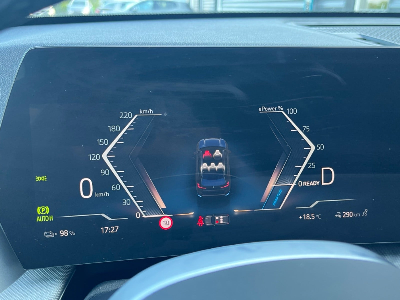 Sort BMW iX1 fra 2023