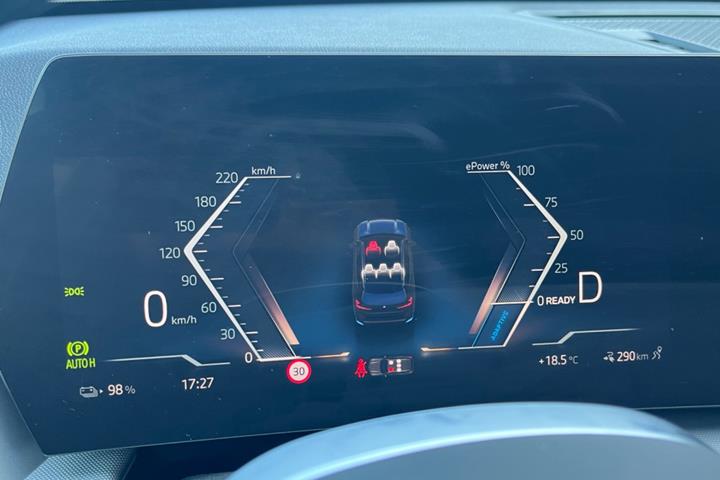 Sort BMW iX1 fra 2023