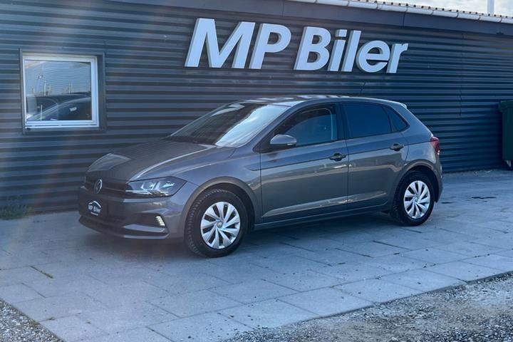 Grå VW Polo fra 2018