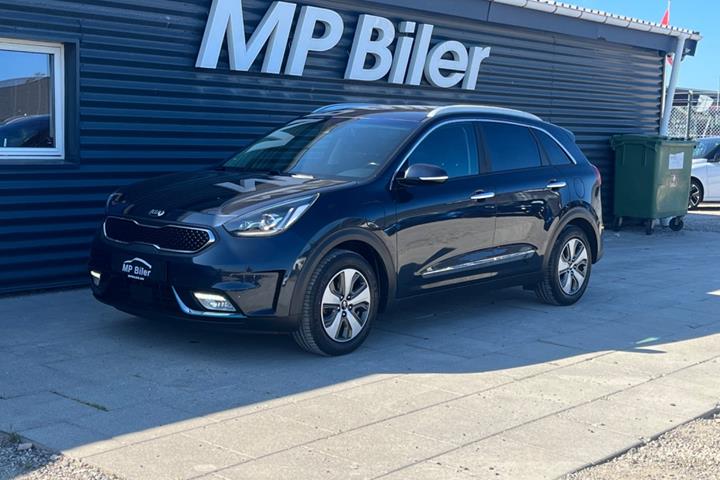 Blå Kia Niro fra 2019