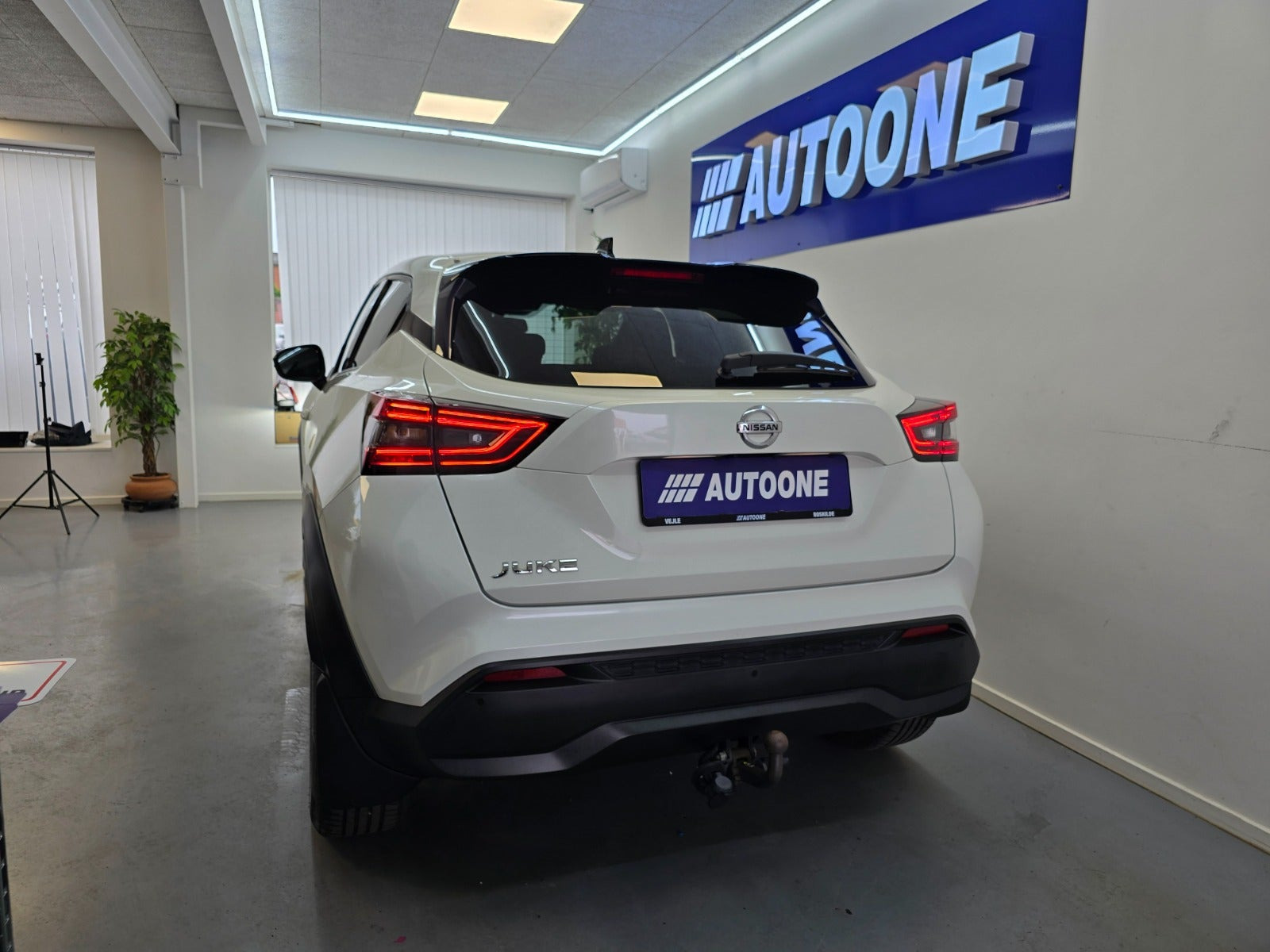 Hvid Nissan Juke fra 2021